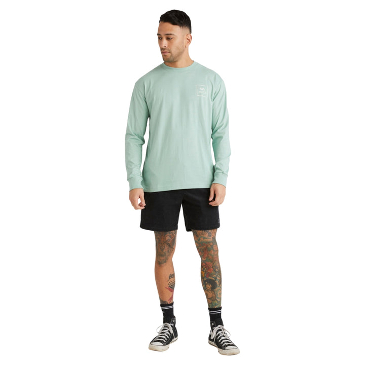 RVCA-All-The-Ways-LS-T-Shirt-Green-Haze
