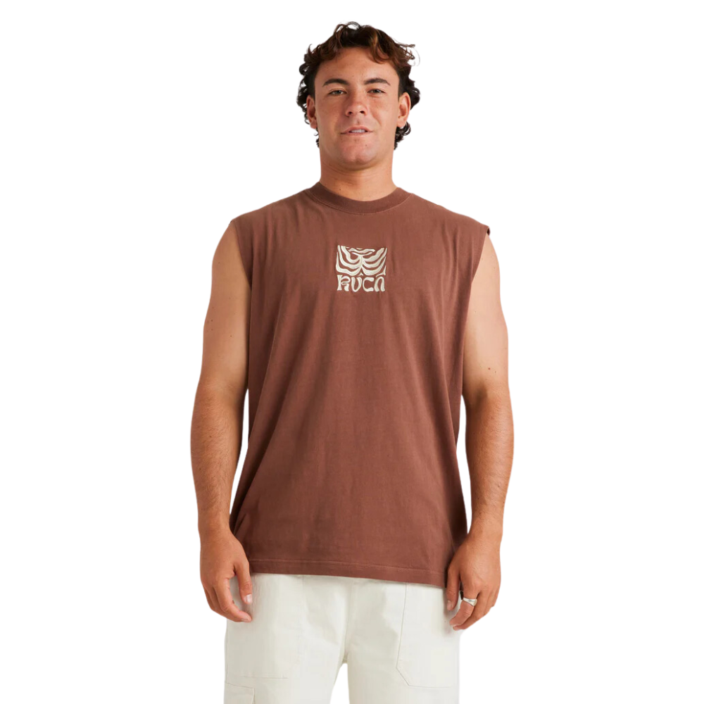 RVCA Fronds Muscle Tee