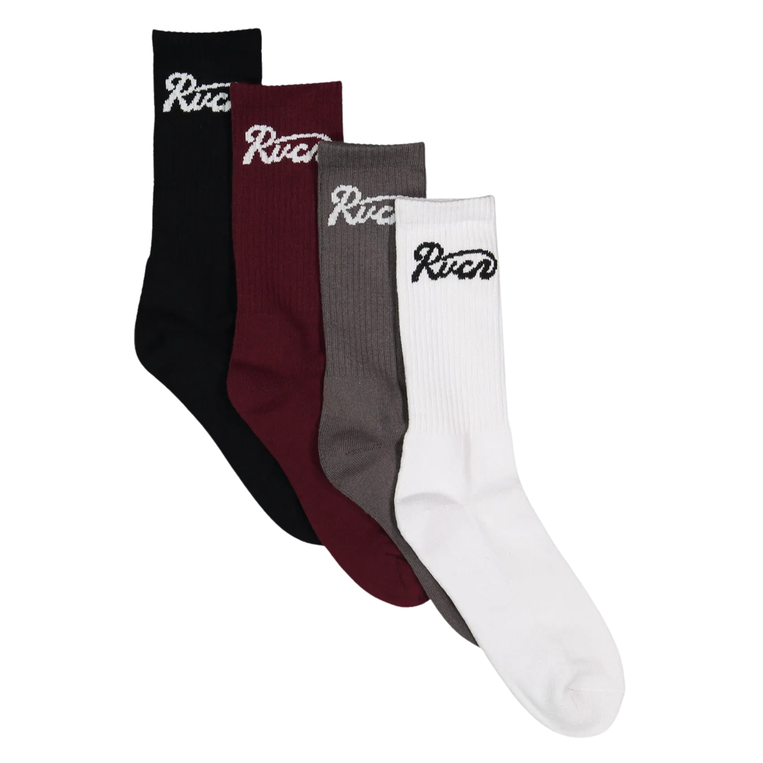 RVCA Seasonal Sock 4PK