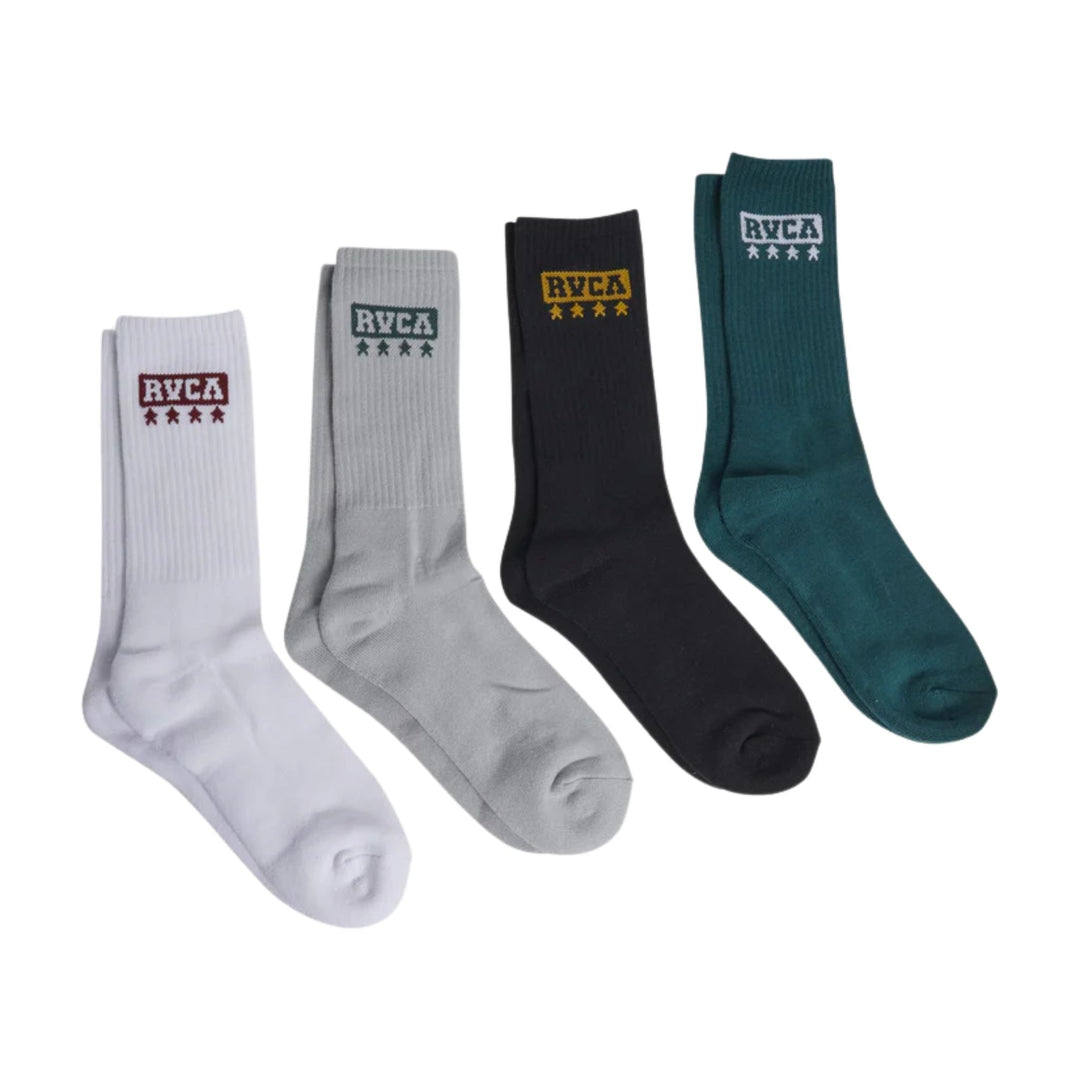 RVCA Seasonal Sock 4PK