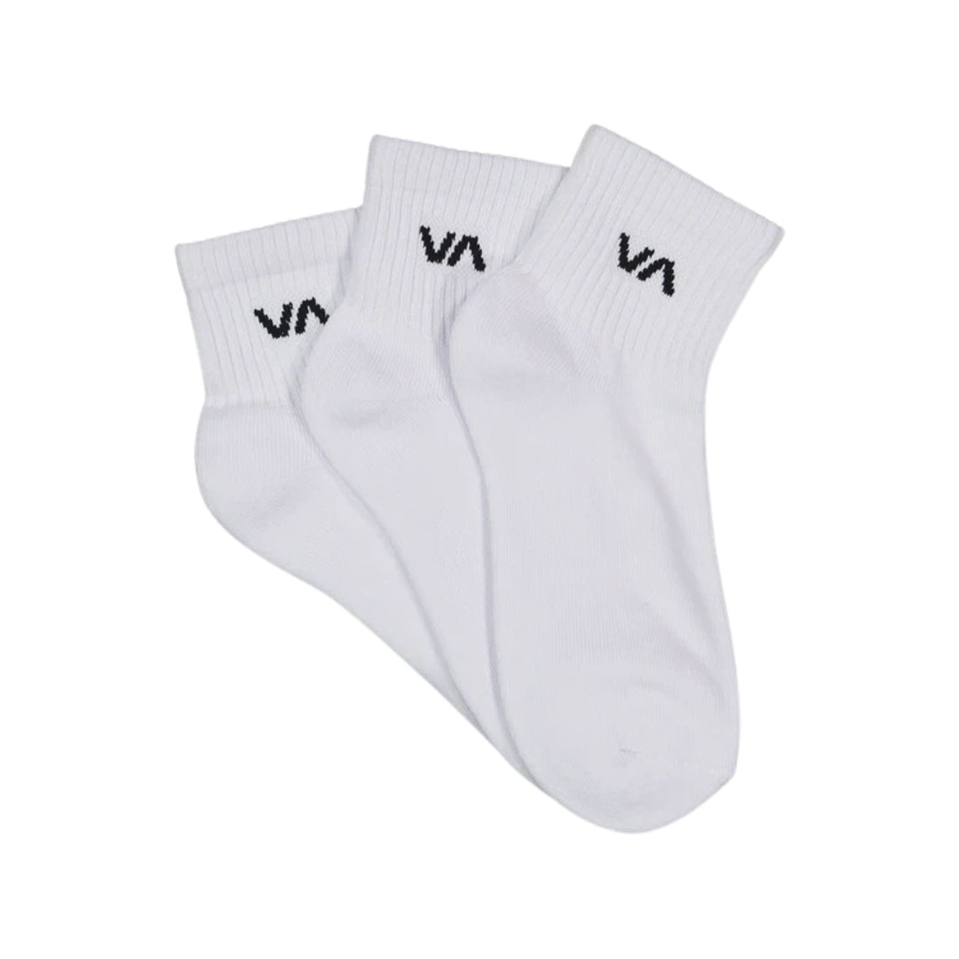 RVCA Womens VA Mini Crew Sock 3PK