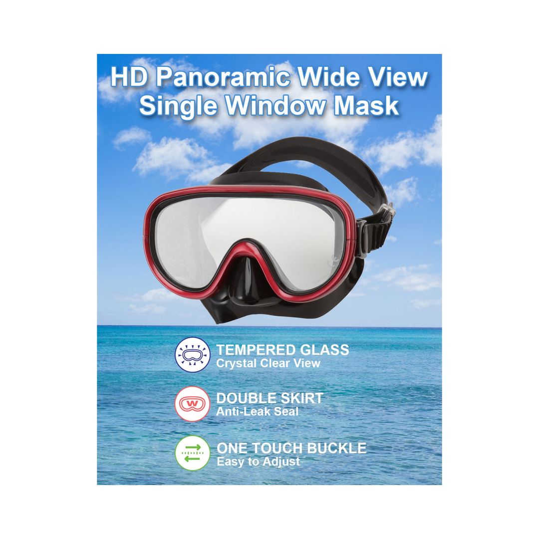 Reef Tourer Adult Mask & Snorkel