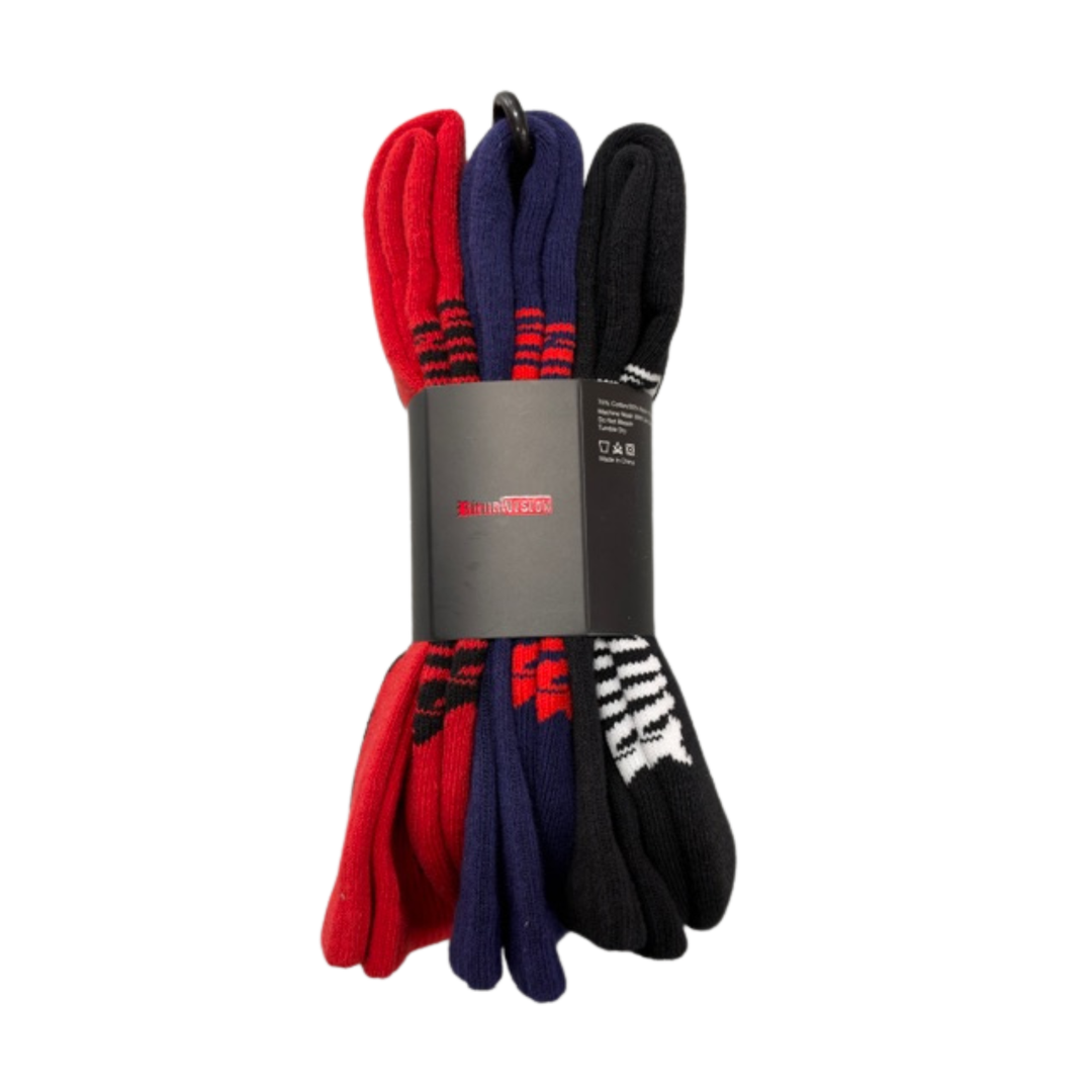 Ritual Vision Flame Sock 3pk