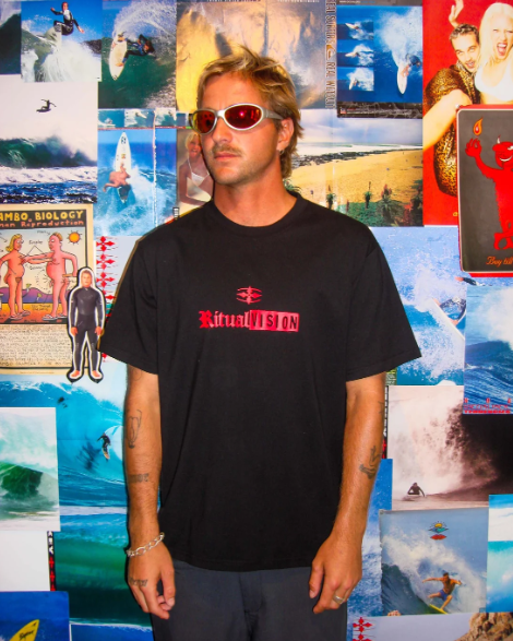 Ritual Vision Stacked Short Sleeve Tee