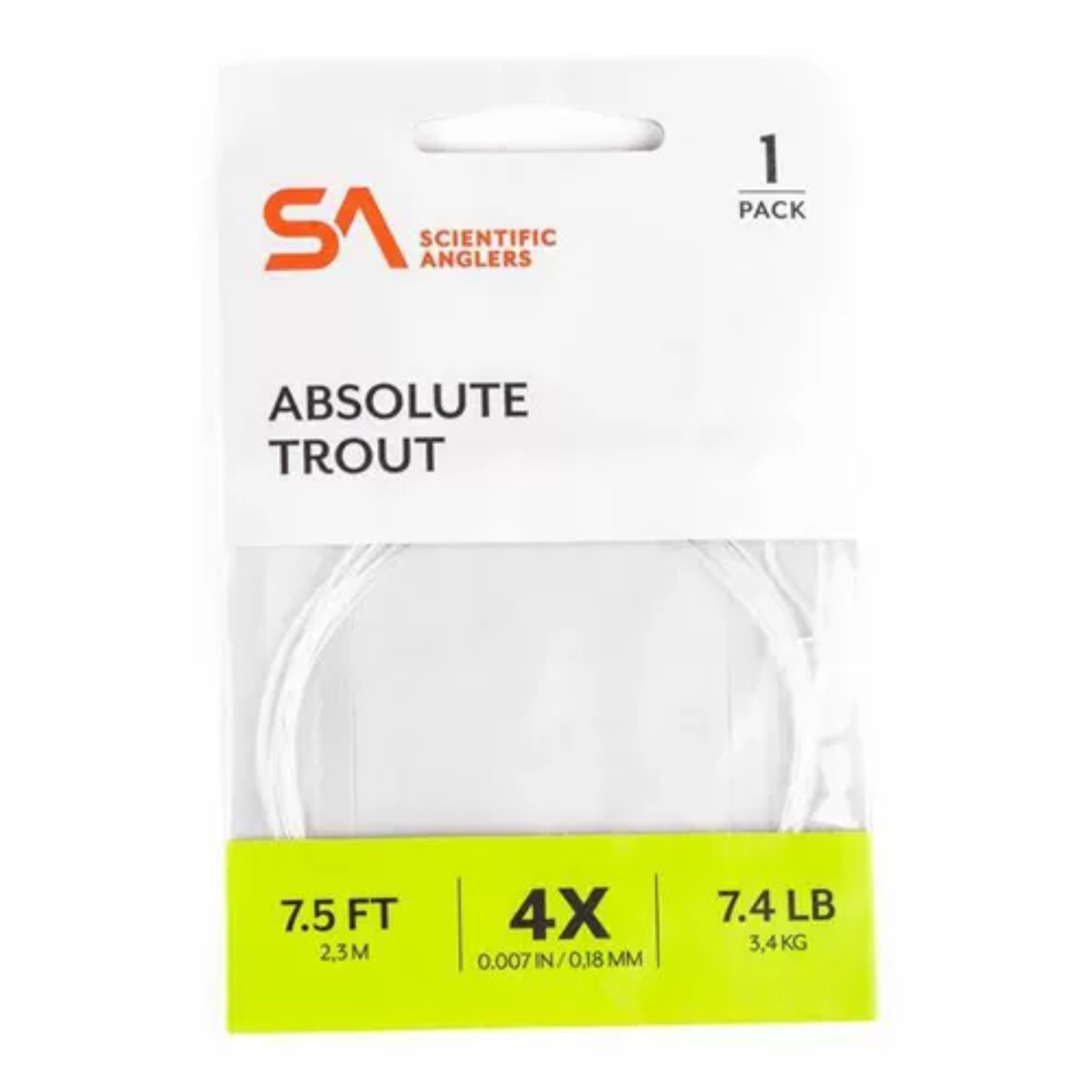 SA Absolute Trout Stealth Leader 7.5ft