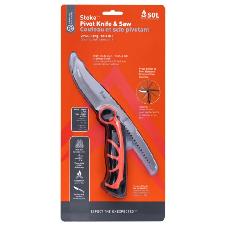 SOL Stoke Pivot Knife and Saw