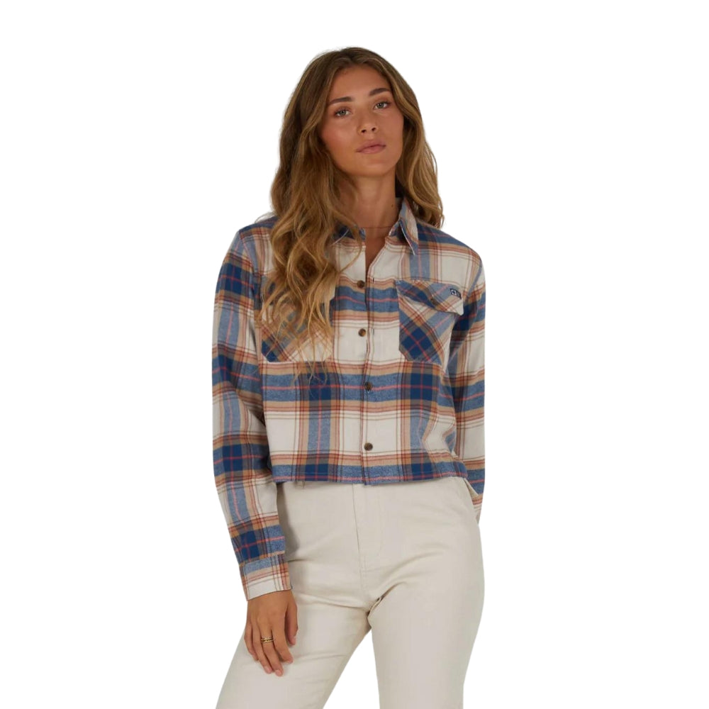Salty-Crew-Stay-Golden-Crop-Flannel