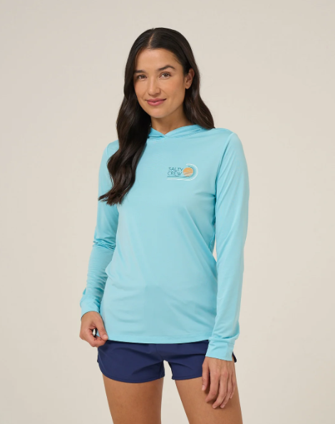 Salty Crew Ombre Wave Hood Sunshirt
