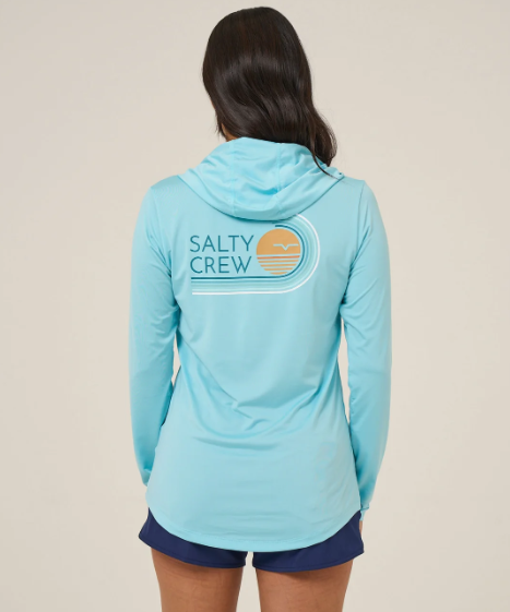 Salty Crew Ombre Wave Hood Sunshirt