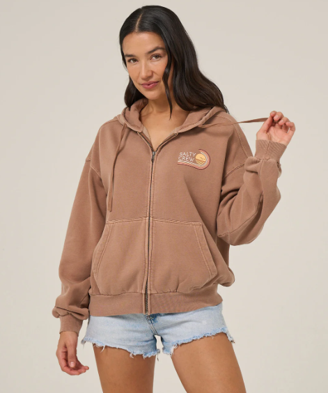 Salty Crew Ombre Wave Zip Hoody