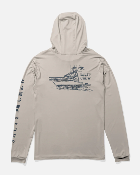 Salty Crew On Board Hood Sunshirt