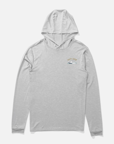 Salty Crew Boat Repair Boys Hood Sunshirt