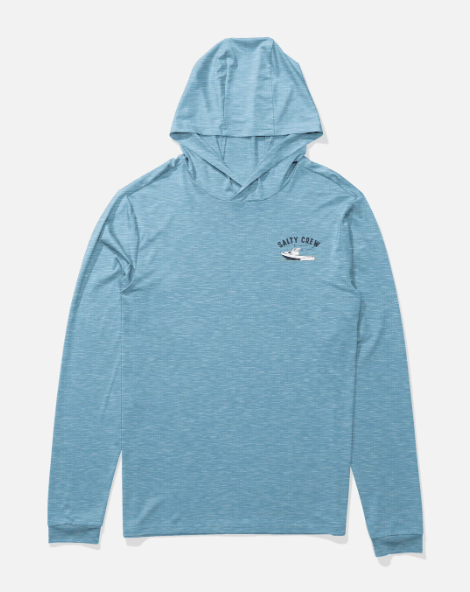 Salty Crew Boat Repair Boys Hood Sunshirt