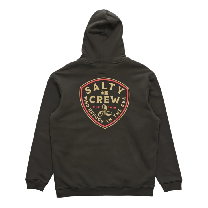 Salty Crew Rotor Fleece Lined Zip Thru Hoodie