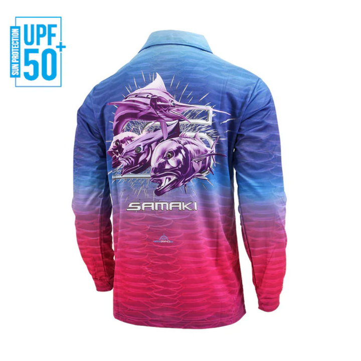 Samaki Dreamcatcher Kids Long Sleeve Fishing Shirt