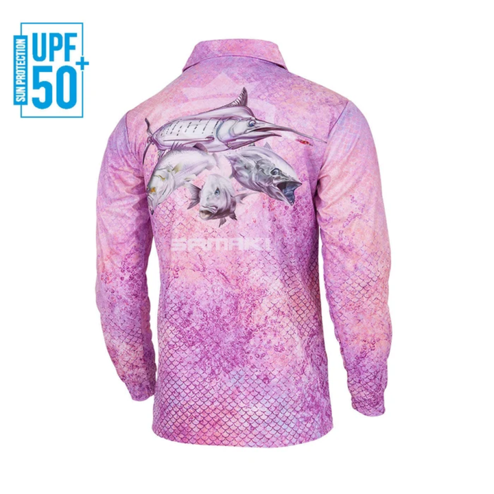 Samaki Dreamtime Kids Long Sleeve Shirt