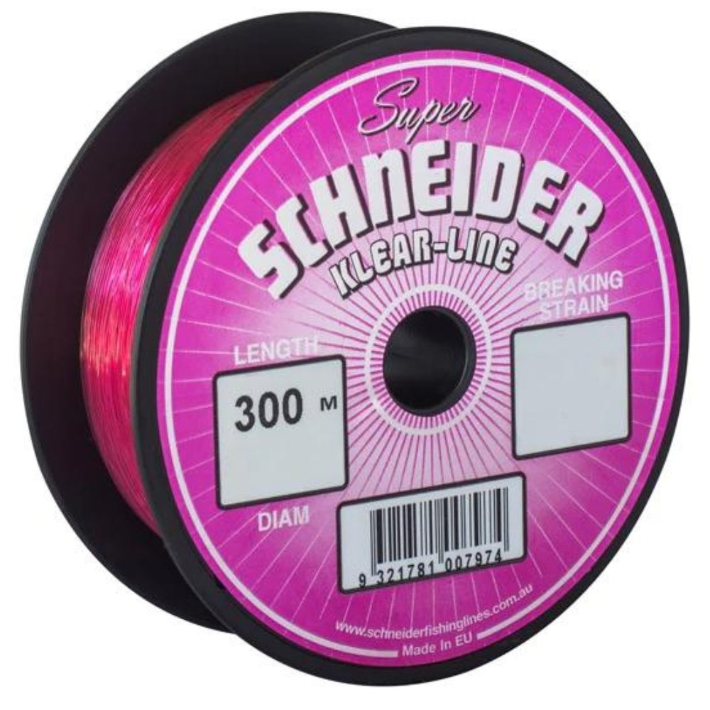 Schneider-Klear-Line-500m-Monofilament-Line-Pink