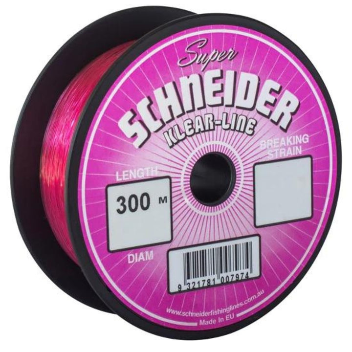 Schneider-Klear-Line-500m-Monofilament-Line-Pink