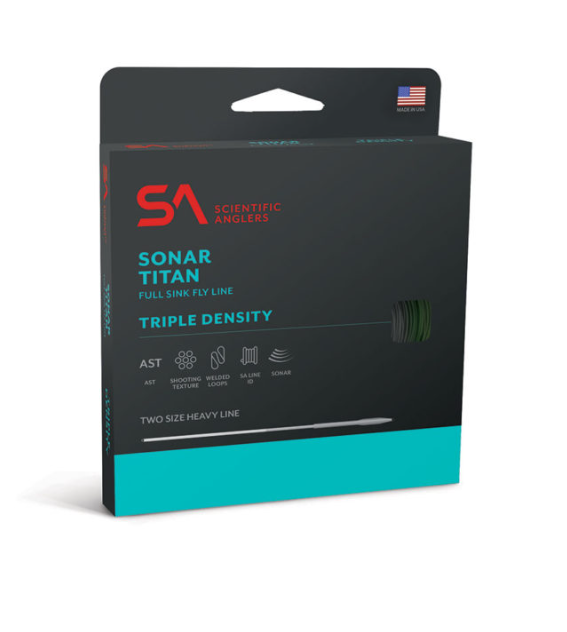 Scientific Anglers Sonar Titan Triple Density Int/Sink 2/Sink 3 Fly Line