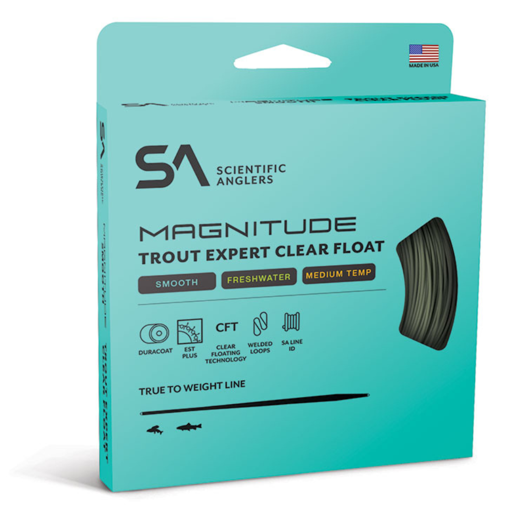 Scientific Anglers Magnitude Smooth TROUT EXPERT Clear Float Tip Fly Line