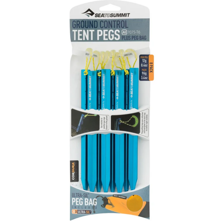 Sea To Summit Ground Control Tent Pegs 8pack