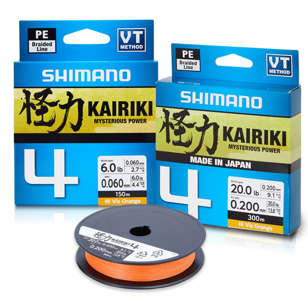 Shimano-Kairiki-4-Orange-Braid