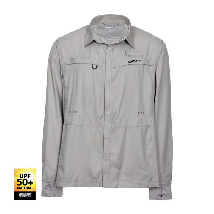 Shimano Pro Stretch Vented Long Sleeve Fishing Shirt