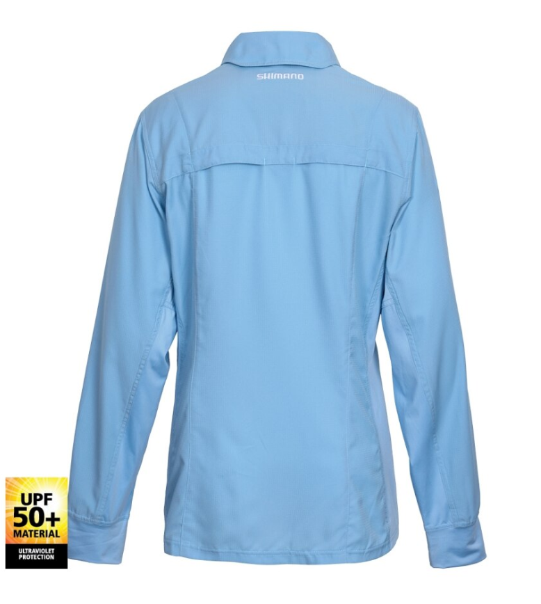 Shimano Ladies Pro Stretch Vented Long Sleeve Shirt