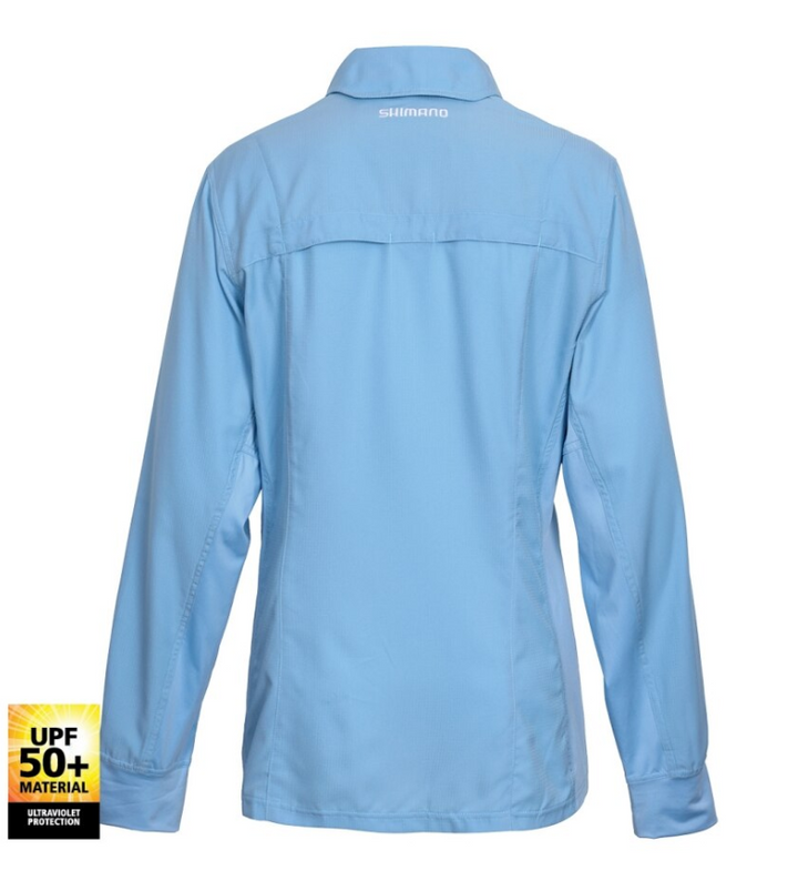 Shimano Ladies Pro Stretch Vented Long Sleeve Shirt
