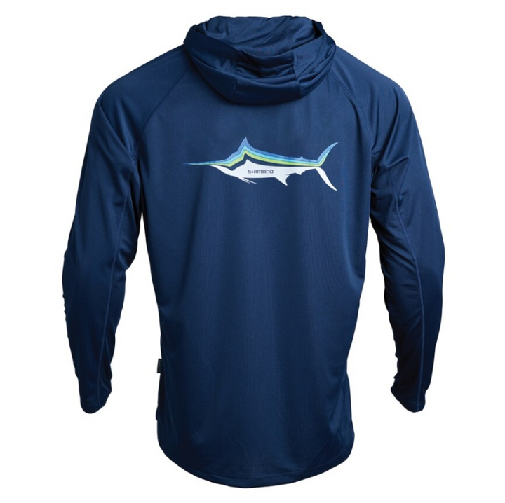 Shimano Marlin Hooded Long Sleeve Tech Tee