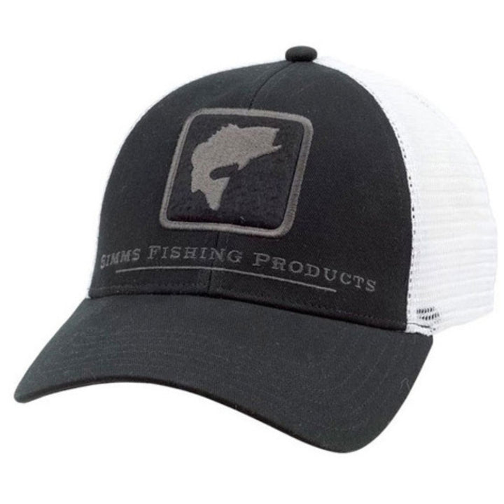 Simms-Bass-Icon-Trucker-Hat-Black