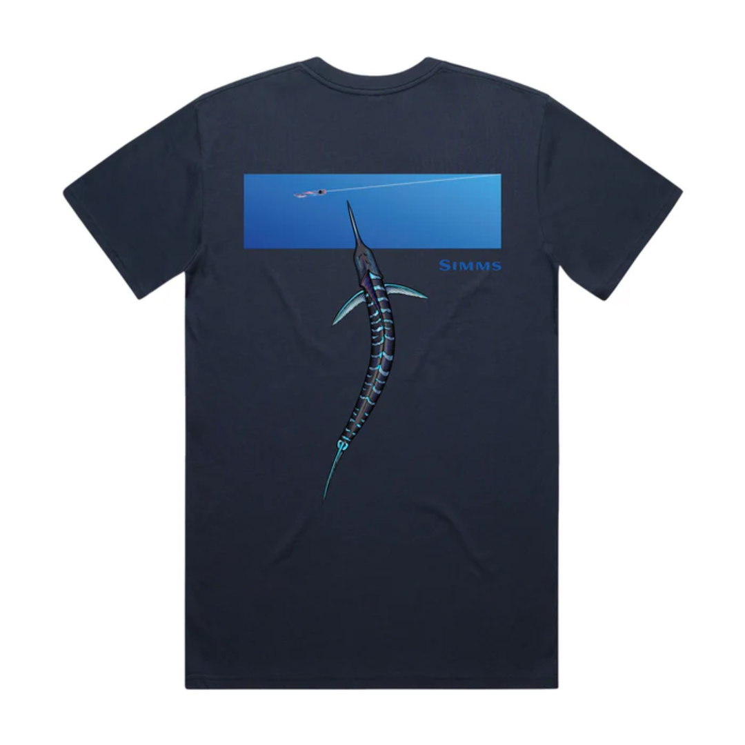 Simms Tee - Marlin Birds Eye