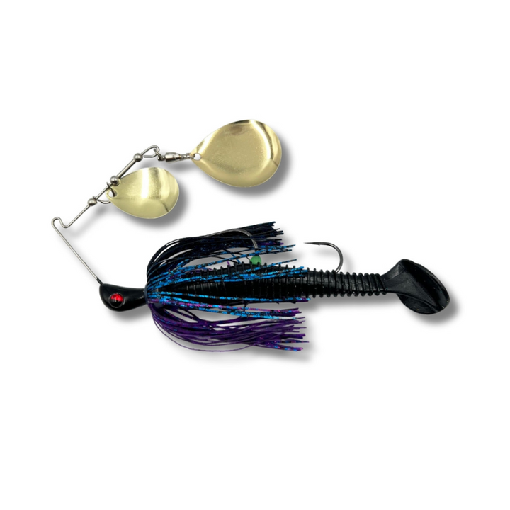 Spinwright Rigged Double Colorado Spinnerbait