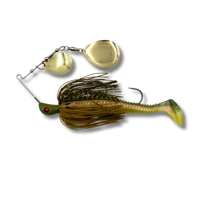 Spinwright Rigged Double Colorado Spinnerbait