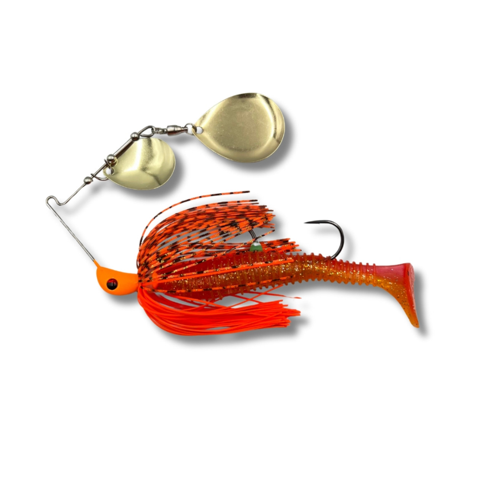 Spinwright Rigged Double Colorado Spinnerbait