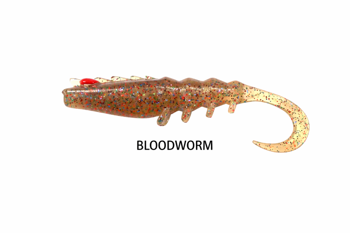 Squidgies Prawn Wriggler Tail Soft Plastic