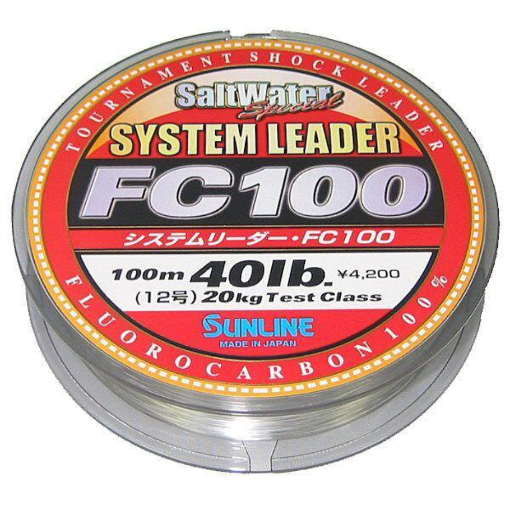 Sunline FC100 System Flurocarbon Leader