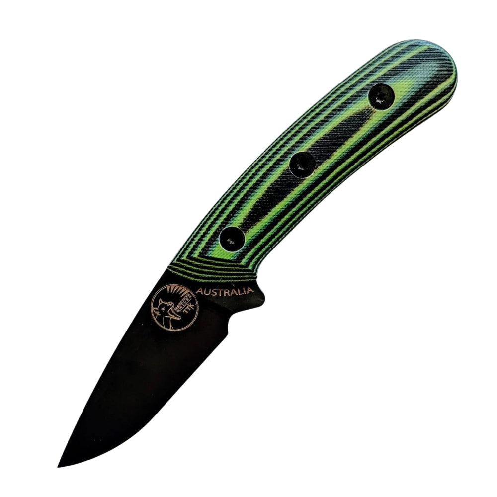 Tassie-Tiger-Australian-Made-Fixed-Blade-Skinning-Knife-Green