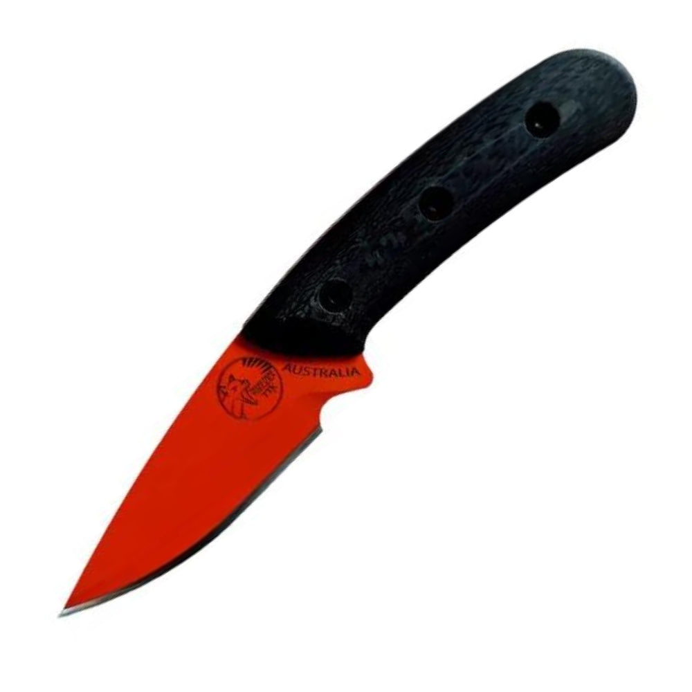 Tassie-Tiger-Australian-Made-Fixed-Blade-Skinning-Knife-Orange-Black