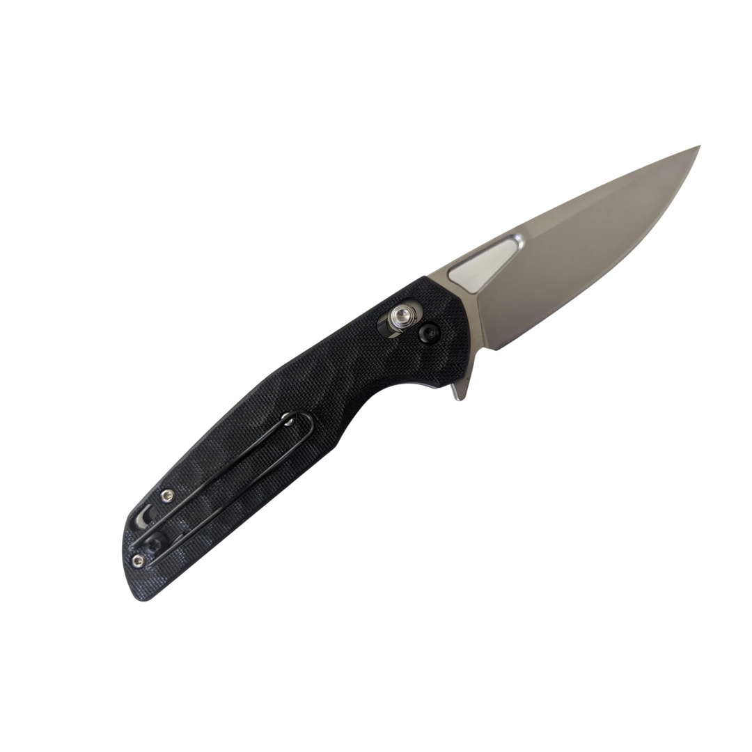 Tassie Tiger Knives Black Axis Lock Folding