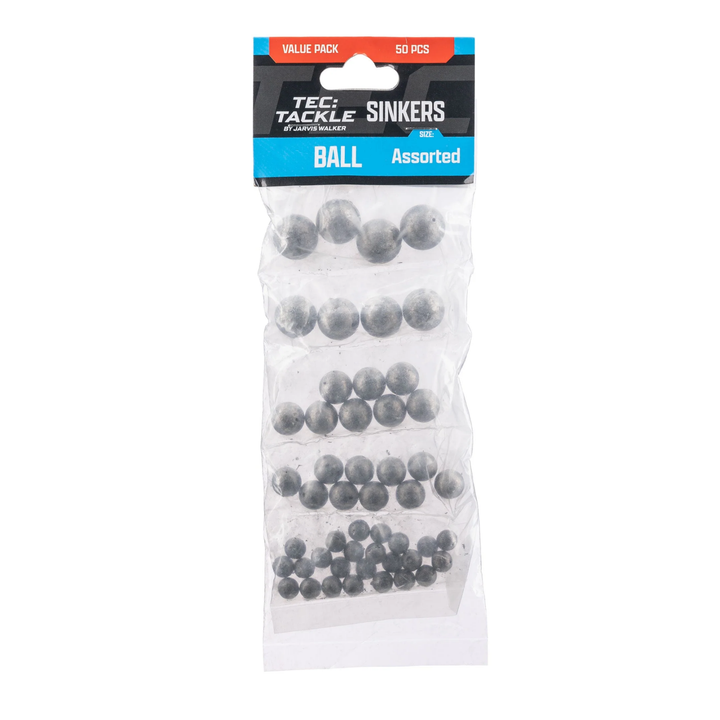 Tec Tackle Ball Sinker - Value Pack
