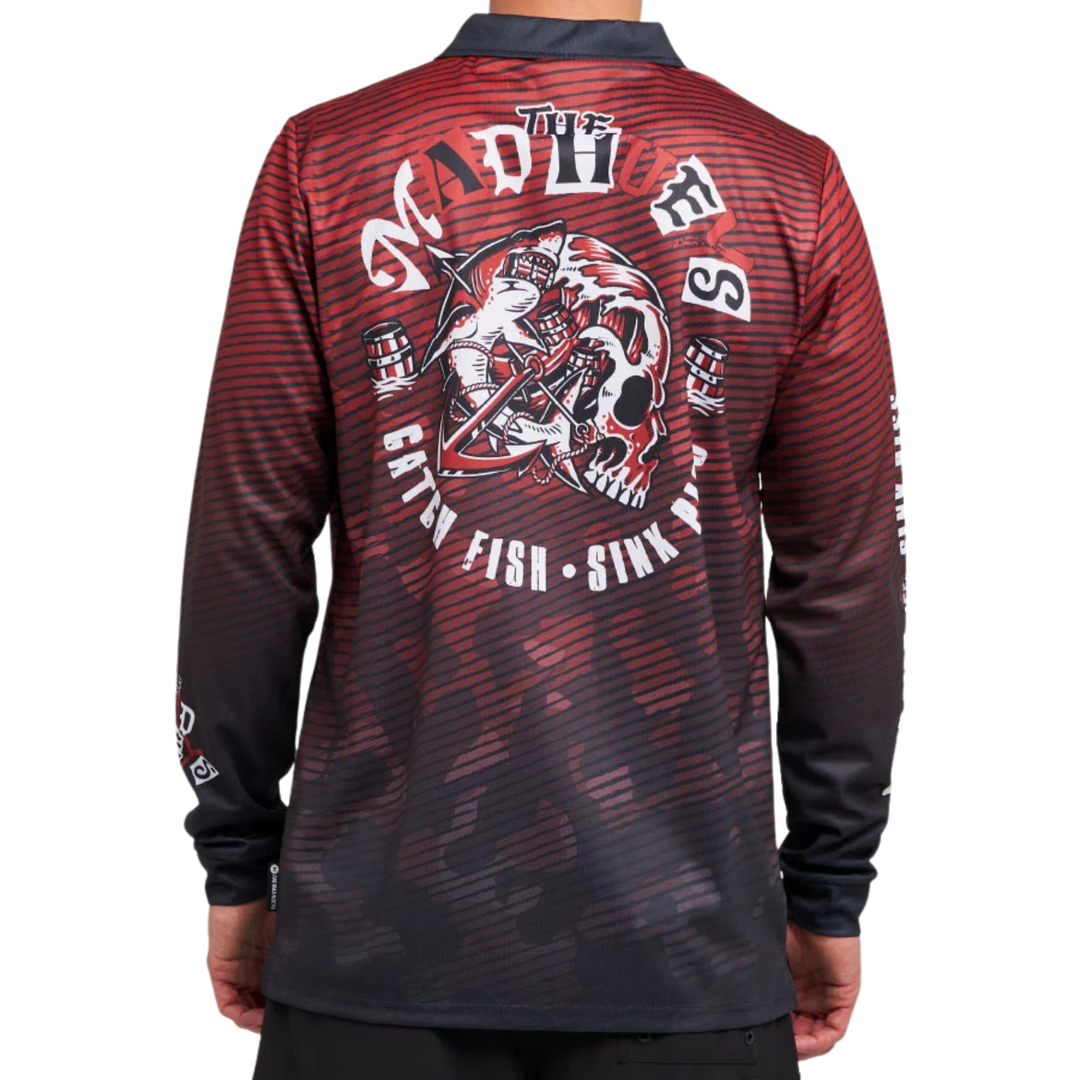 The Mad Hueys Catch Fish UPF 50+ Fishing Jersey