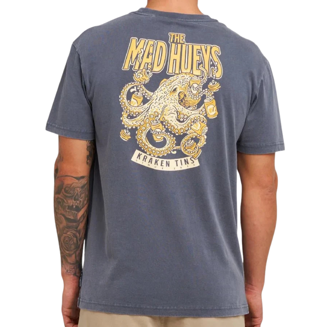 The Mad Hueys Kraken Tins S/S Tee