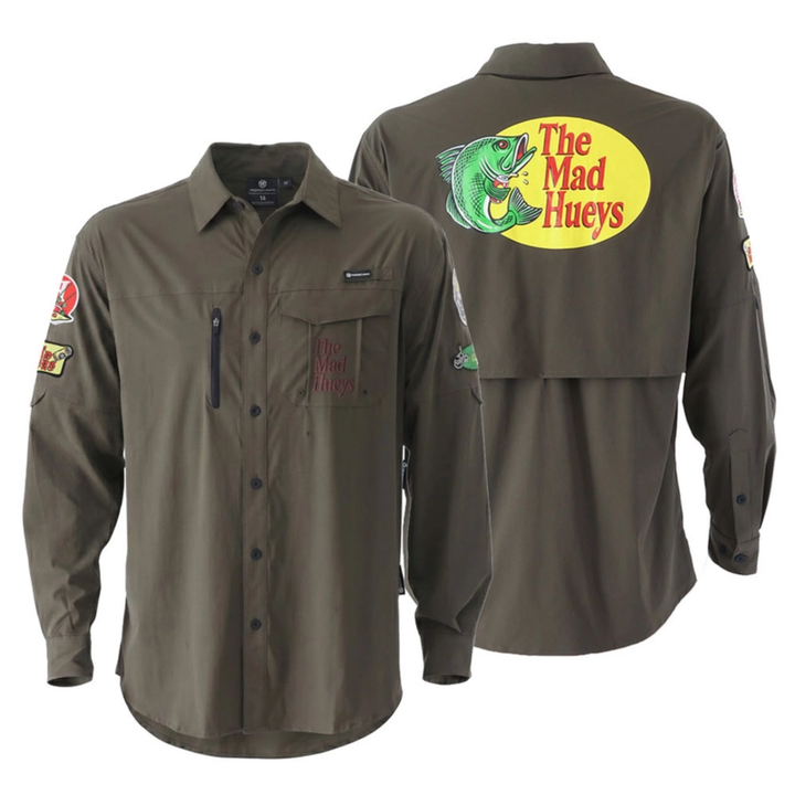 The Mad Hueys Pro Hueys Fishing Shirt UPF 50+