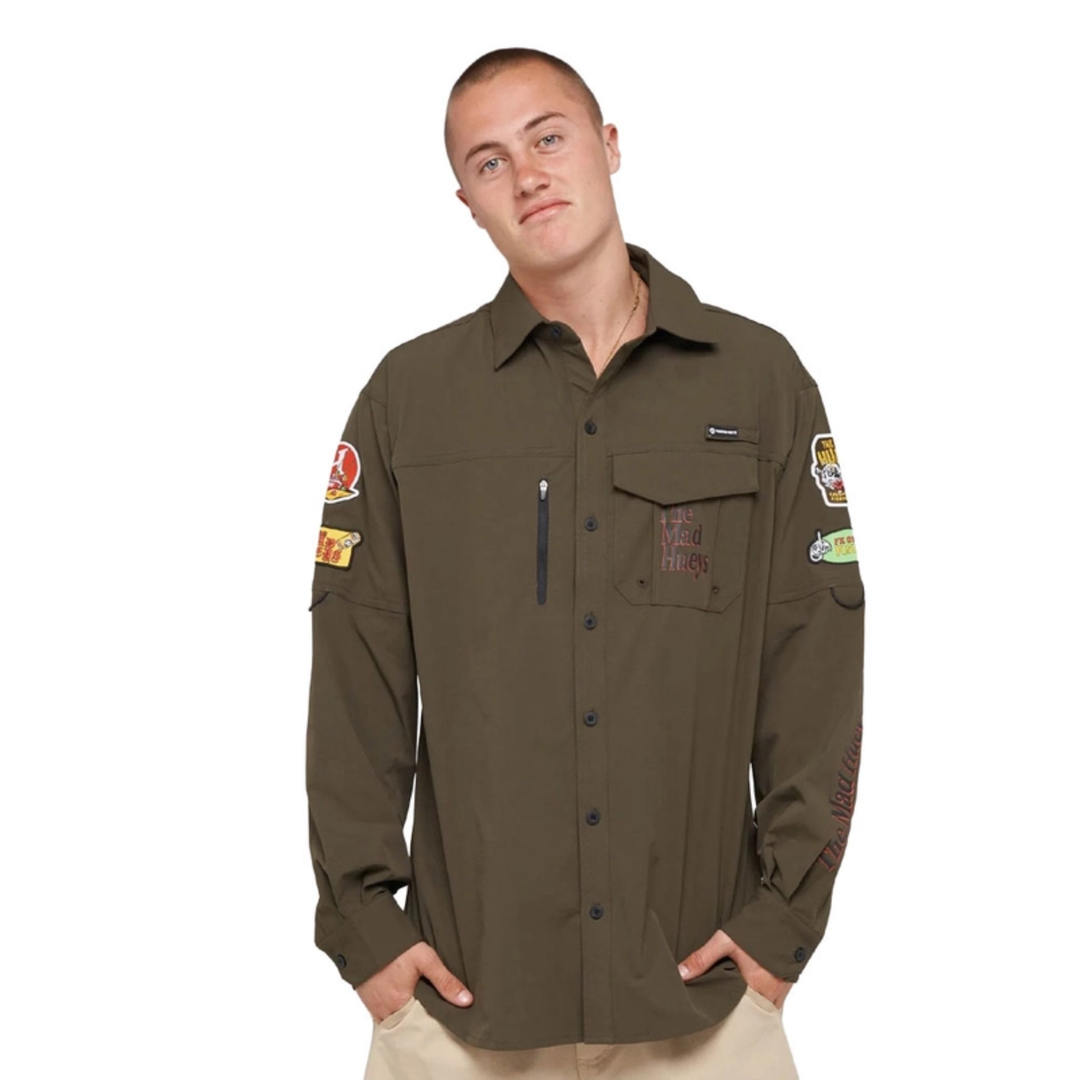 The Mad Hueys Pro Hueys Fishing Shirt UPF 50+