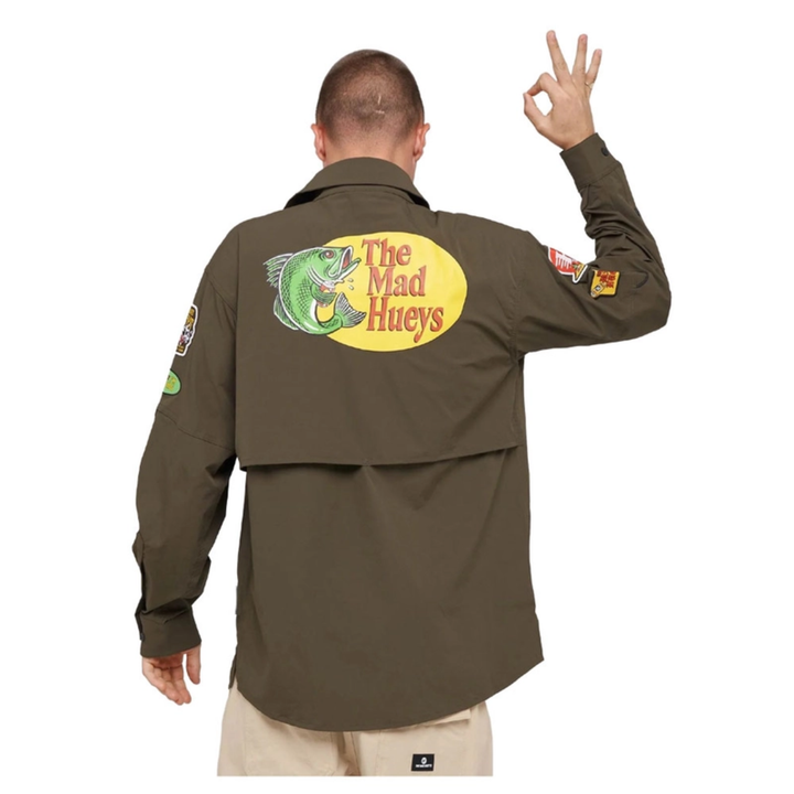The Mad Hueys Pro Hueys Fishing Shirt UPF 50+