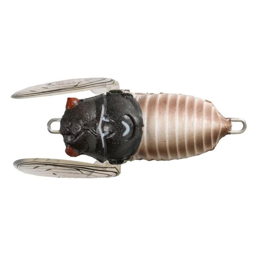 Tiemco-Soft-Shell-Cicada-Surface-Lure-130-Black-White