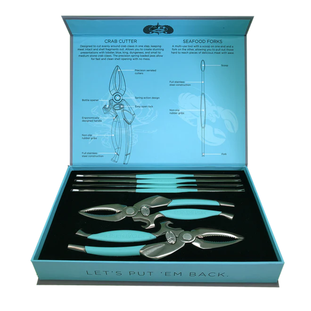 Toadfish Crab And Lobster Tool Set