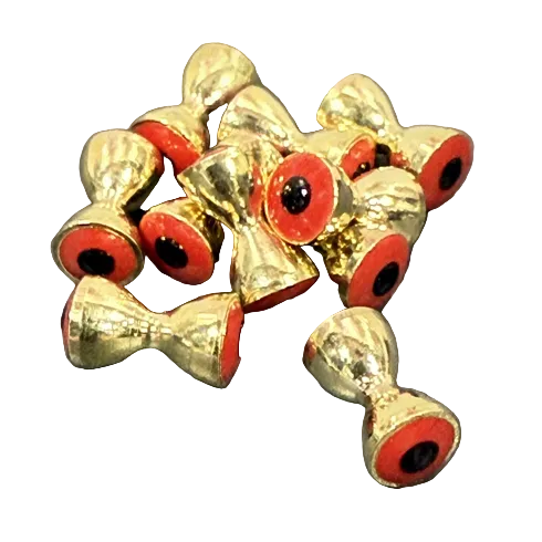 Todd Brass Hourglass Eyes 10pk