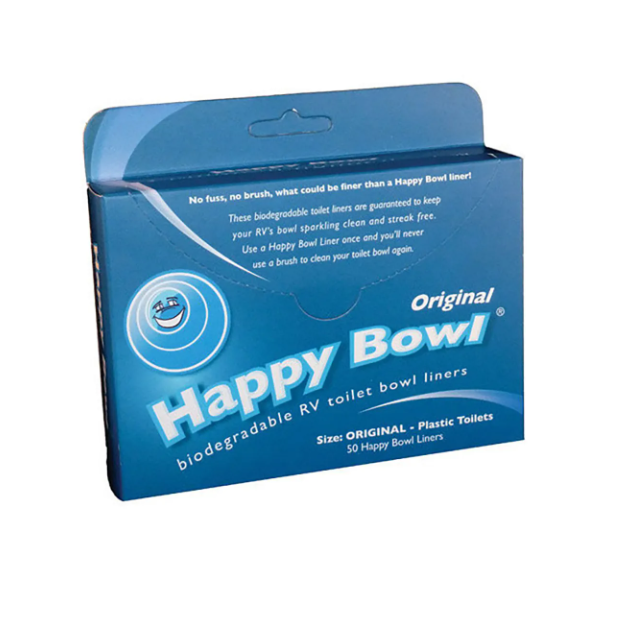 Happy Bowl - Toilet Bowl Liners 50Pce